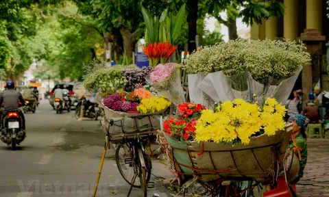 Những gánh hàng rong chở cả mùa thu Hà Nội